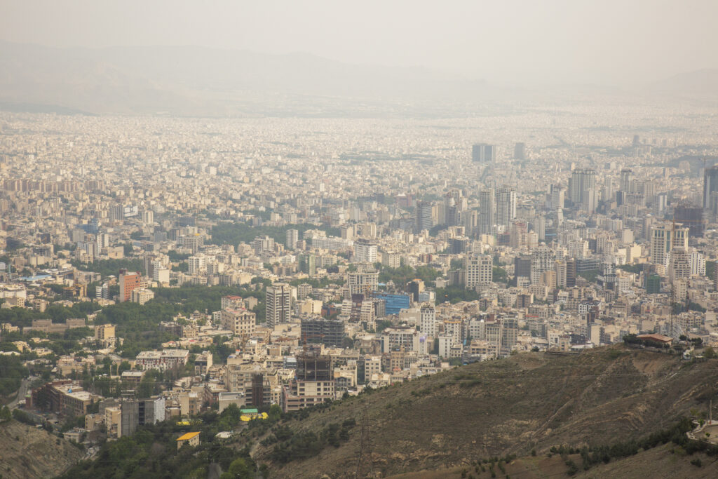 City view of Tehran, Iran