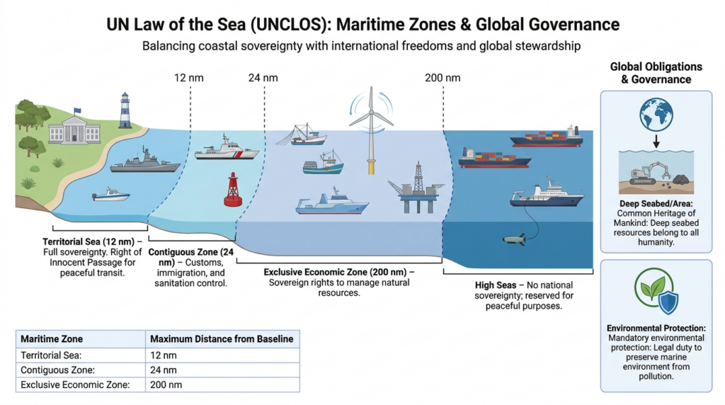 UNCLOS Maritime Zones