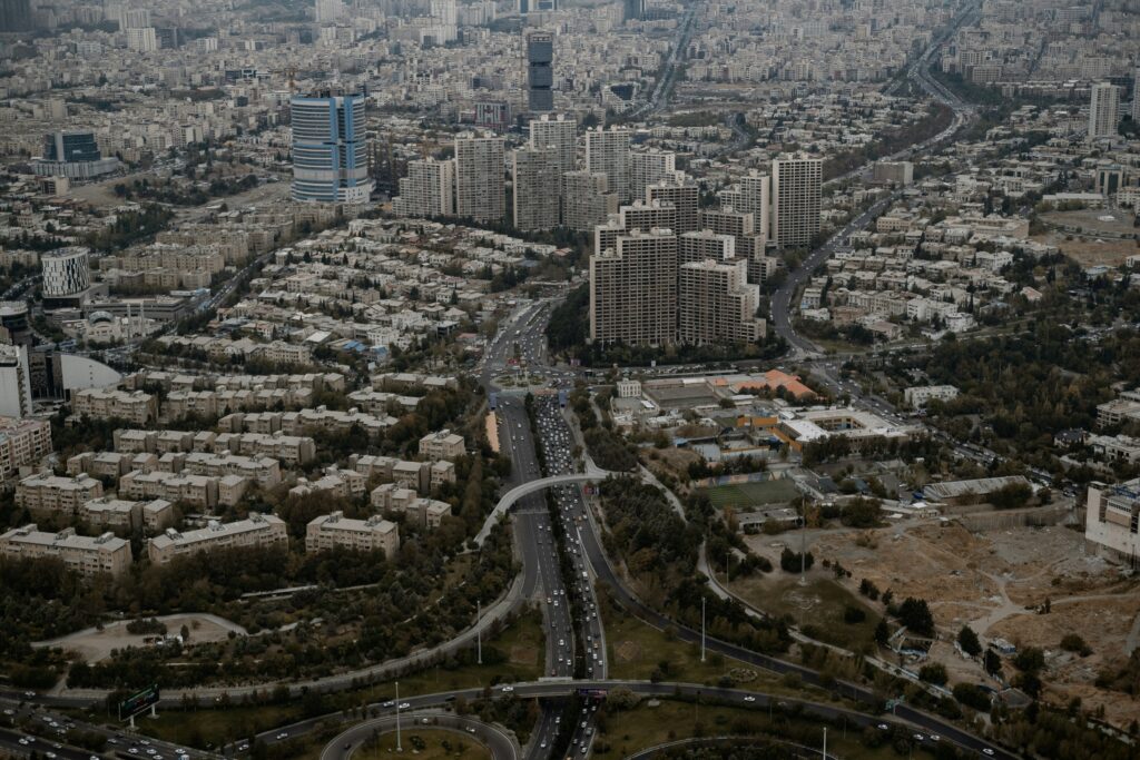 Cityscape of Tehran (Shahrake Gharb)